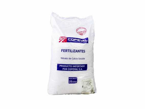Fertilizante Copeval Nitrato de calcio soluble 25 kg