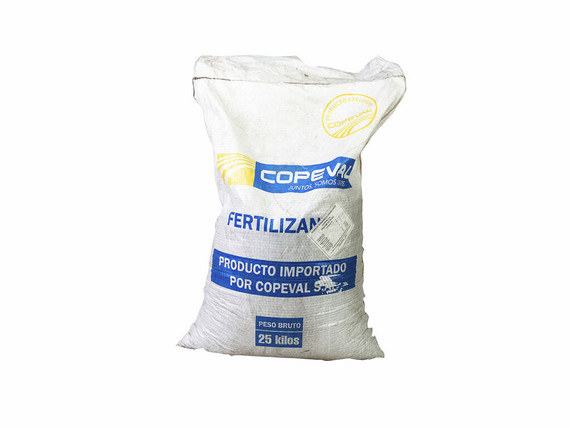 Fertilizante Copeval Fosfato diamónico granulado 25 kg