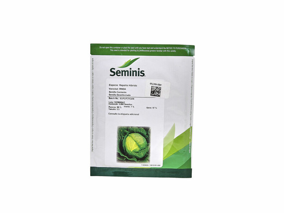 Semillas Seminis repollo rinda de 5000 semillas compactas y uniformes
