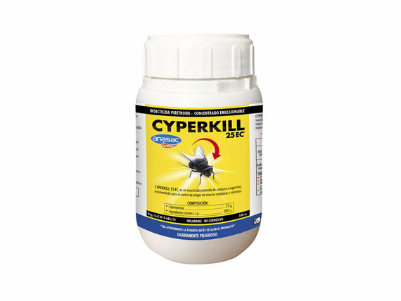 Insecticida Anasac Cyperkill 25 EC 100 ml para control de plagas