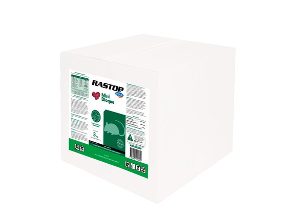 Raticida ANASAC Rastop Mini-bloque 3kg - Control Plagas