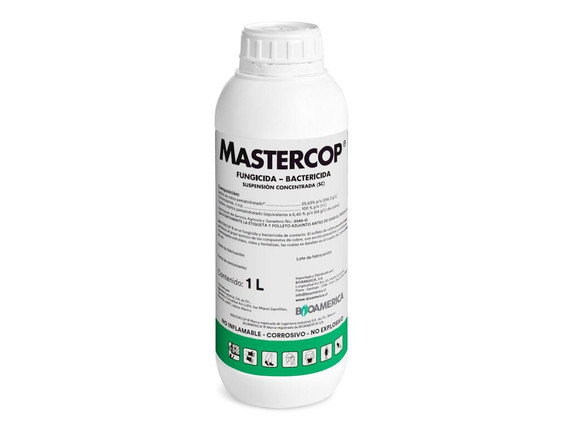 Fungicida-bactericida Bioamerica Mastercop 1 l