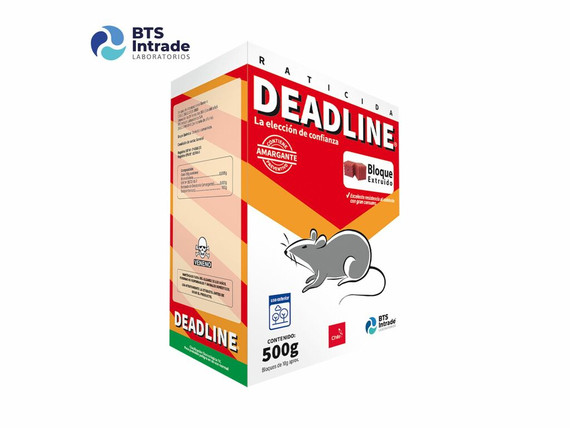 Raticida BTS-INTRADE Deadline bloque extruido 500 g