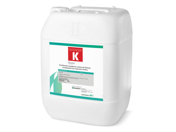 Fertilizante foliar Bioamerica Defender Potasio - Bidón 20 l