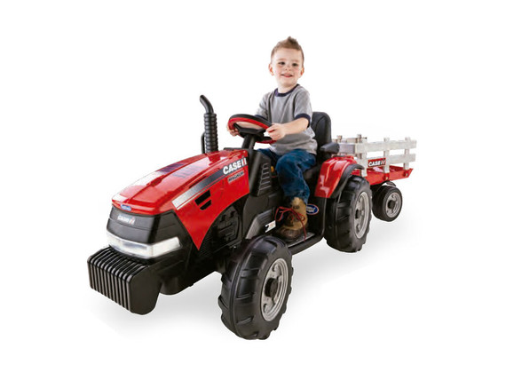 Juguete Operador Tractor Case IH Magnum con remolque - ZFN44060