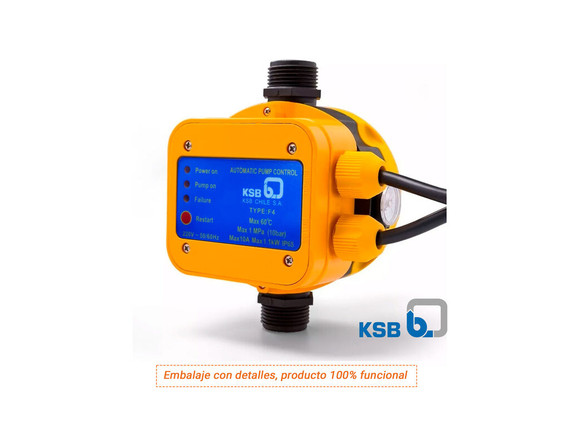 Controlador electrónico de presión Ksb para bombas de agua