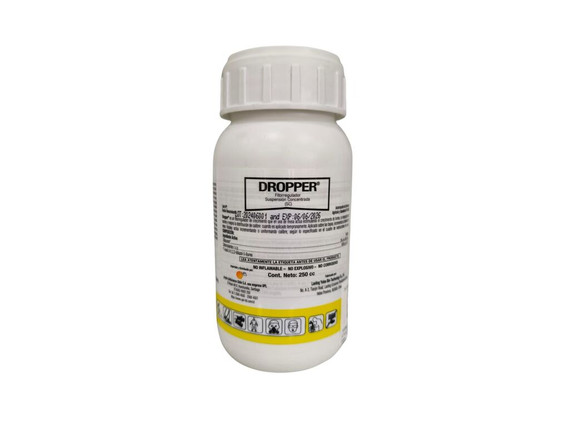 Fitorregulador UPL Dropper 5% SC defoliante de 250 ml que facilita cosecha mecánica