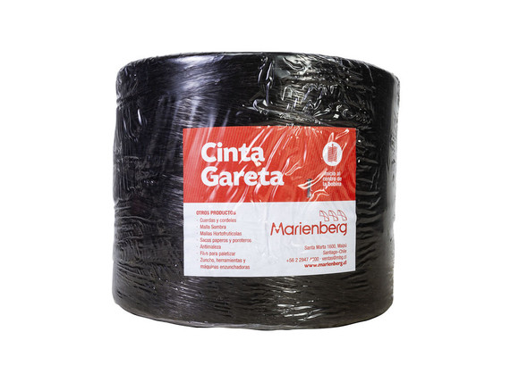 Cinta gareta MARIENBERG Negra UV - Rollo 2 kg