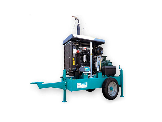 BOMBA CAPRARI MG80 4/4A 93KW (MOTOR JOHN DEERE 6 CILINDROS) para riego agrícola