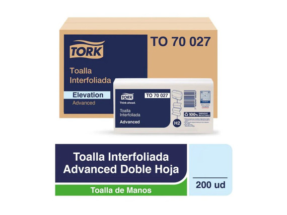 Toalla de papel Tork Xpress Interfoliada x 200 hojas