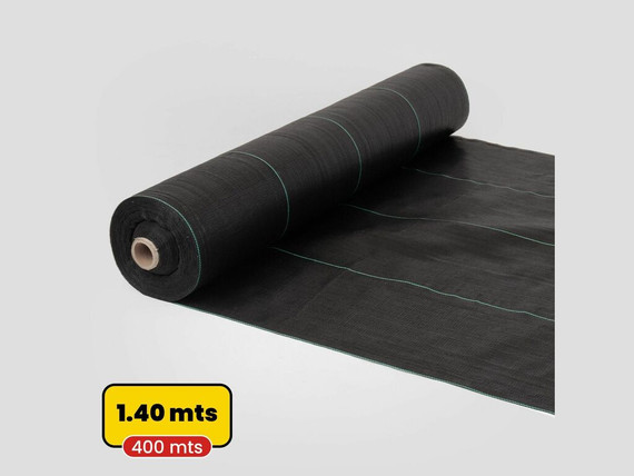 Malla Antimaleza mulching Mallatec 140 cm x 400 metros 95G