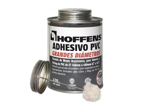 Adhesivo PVC 470 ml para Grandes Diámetros