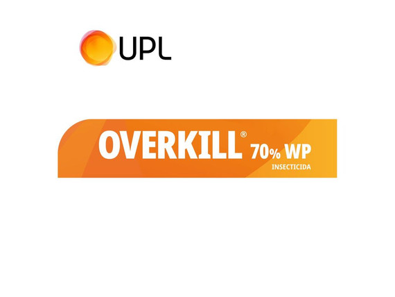 Insecticida UPL Overkill 70 WP x 0,25 Kg sistémico de alta eficacia