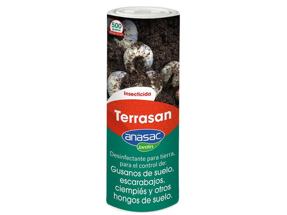 Insecticida ANASAC Terrasan 350 g para plagas del suelo