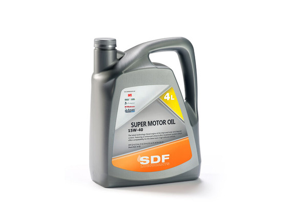 Lubricante para motores diesel SDF Super Motor Oil 15W40 - 4 l