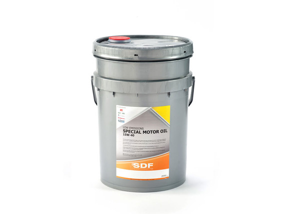 Lubricante para motores diésel SDF Special Motor Oil 15W40 de 20 litros
