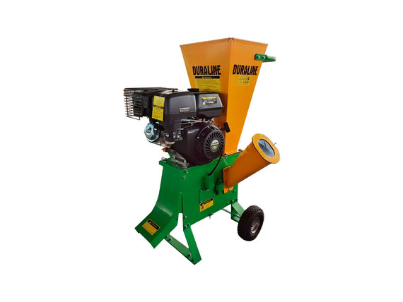 Chipeadora Duraline 15 HP profesional para triturar ramas y residuos de alta resistencia