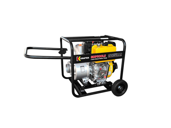Motobomba  diésel SDP80CLE  Krafter 3”x 3”  6.0 HP