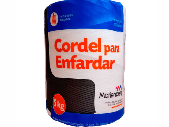 Cordel para enfardar negro MARIENBERG 5 kg