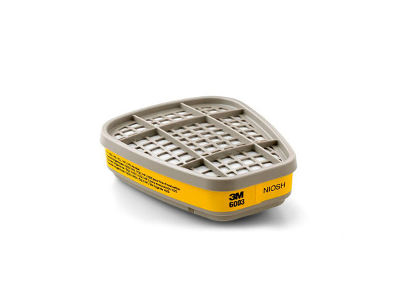 Filtro 3M 6003  para vapores orgánicos y  gases ácidos