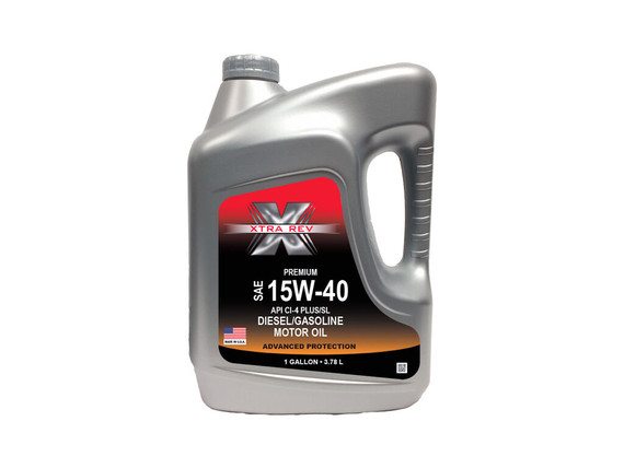 Aceite de motor diésel XR 15W40 CI-4 Synblend - 3,78 l