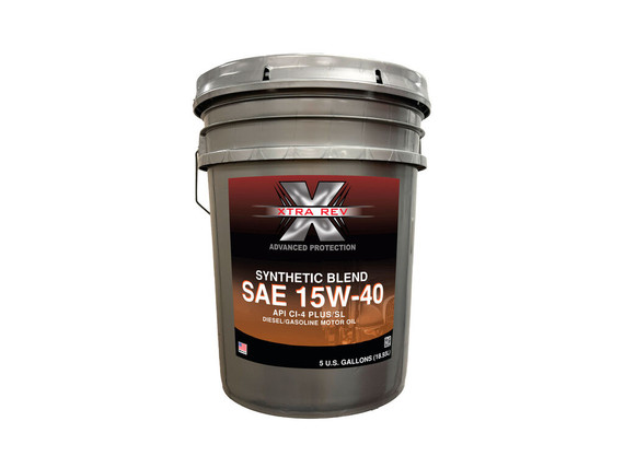 Aceite de motor diésel XR 15W40 CI-4 Synblend - 18,9 l Aceite de motor diésel XR 15W40 CI-4 Synblend - 18,9 l