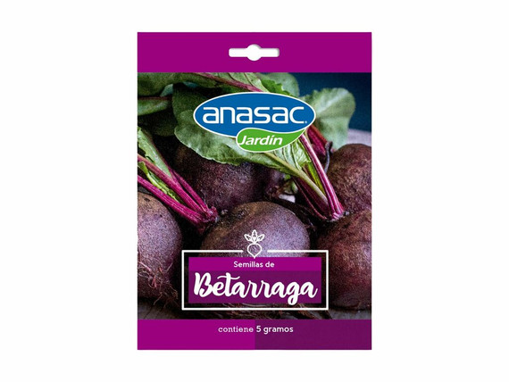 Semilla Anasac Jardin Betarraga x 5 Gramos