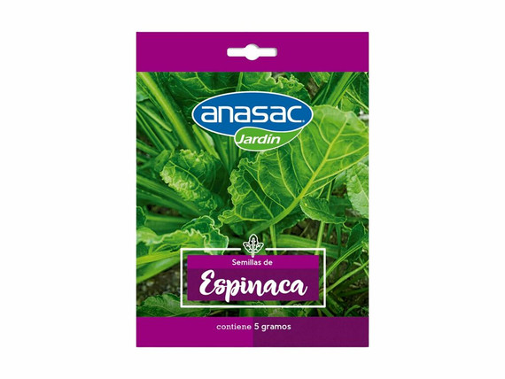 Semilla Anasac Jardin Espinaca x 5 Gramos