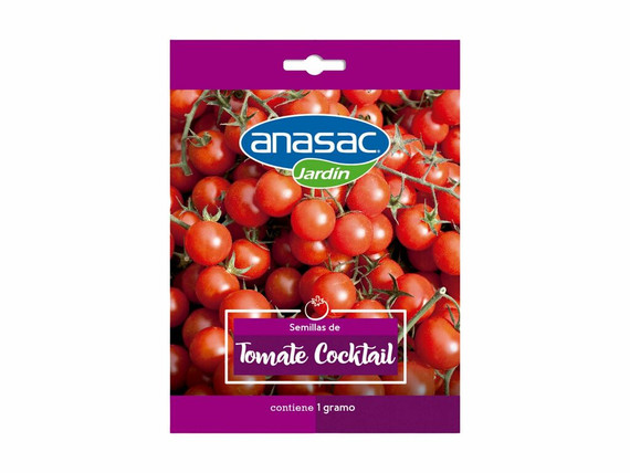 Semilla Anasac Jardin Tomate Cocktail x 1 Gramo