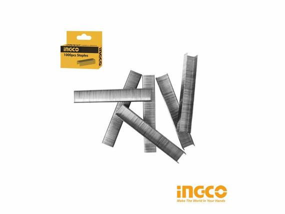 Corchete Caja Ingco 1000 Unidades 12 x 1,2 mm