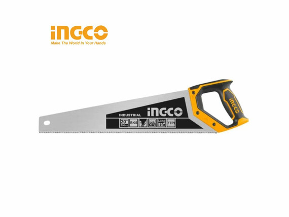 Serrucho Carpintero Industrial Ingco 500mm 20"