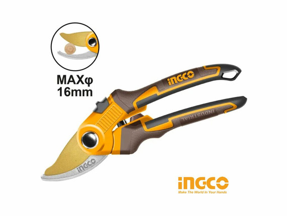 Tijera de Poda Industrial Ingco 220Mm 8,5"