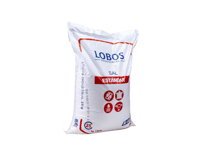 Sal Fina Lobos Industrial Estándar - Saco 25 kg