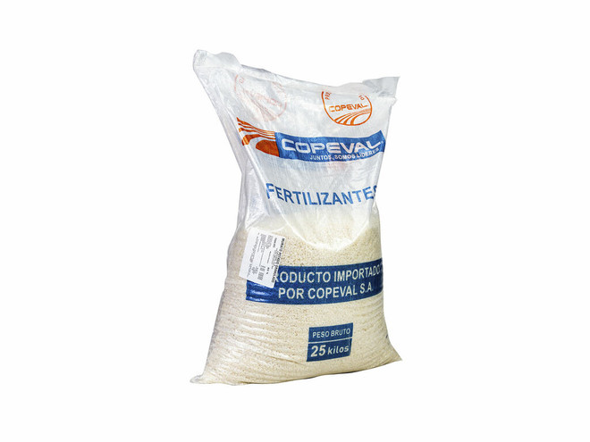 Fertilizante Copeval Muriato de potasio soluble 25 kg