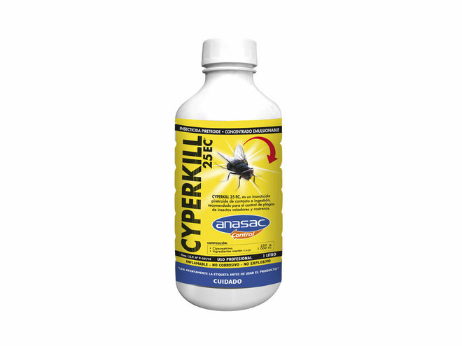 Insecticida ANASAC Cyperkill 25 EC 1 l