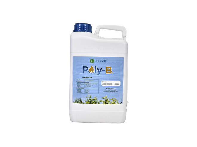 Fertilizante foliar Anasac Poly B - Bidón 10 l