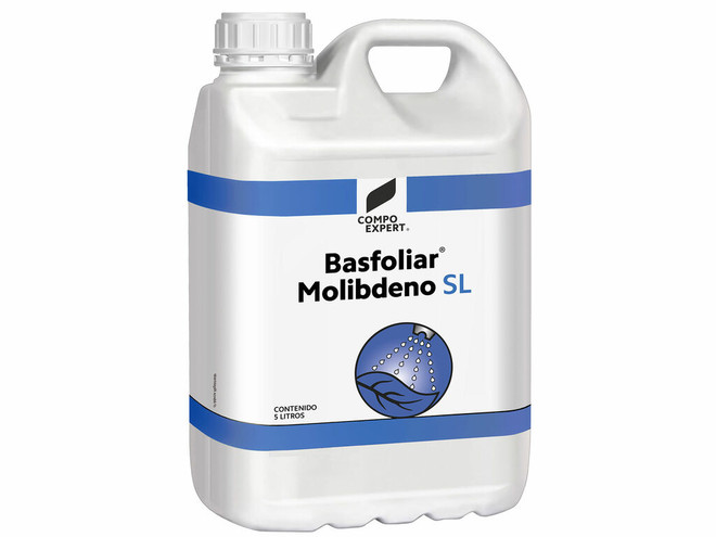 Fertilizante foliar Compo Expert Basfoliar Molibdeno SL 5 l