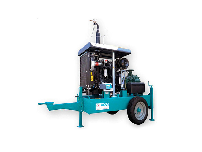 BOMBA CAPRARI MG80 4/4A 93KW (MOTOR JOHN DEERE 6 CILINDROS)