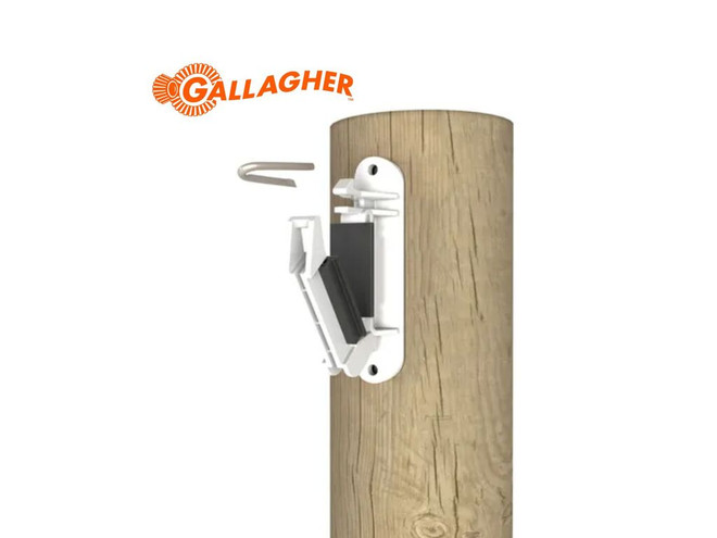 Aislador Gallagher para Cinta blanca 40 mm Blanco x  25 Unidades Aislador Gallagher para Cinta blanca 40 mm Blanco x  25 Unidades