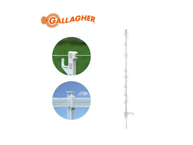 Estaca Plastica Multicable Gallagher 88 cm Estaca Plastica Multicable Gallagher 88 cm