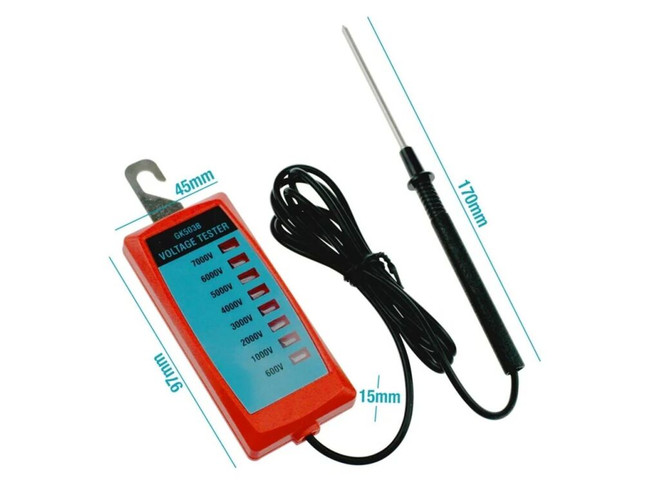 Tester indicador de Voltaje 8 Luces