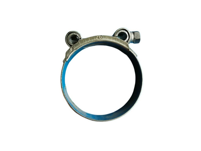 Abrazadera 3" rango 74–79 mm para sujeción de mangueras