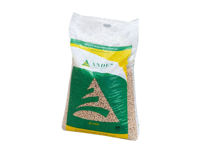 Bio Pellet Premium para Calefacción de 15 kg