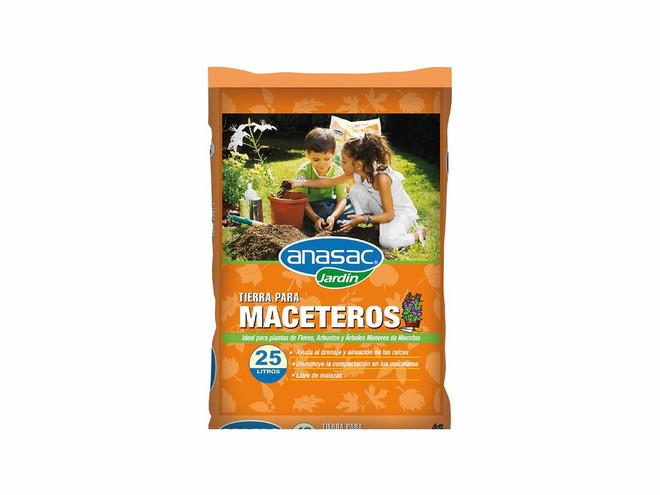 Tierra Maceteros 25L - Sustratos Jardinería | Copeval