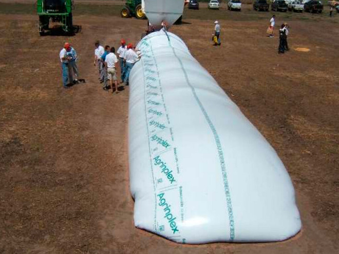 Bolsa para silo Agrinplex 6G reforzada de 60 metros para almacenamiento hermético
