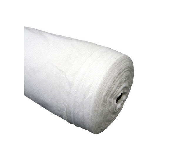 Malla Raschel Blanca 35% - ancho 4,20 m - Rollo 100 m
