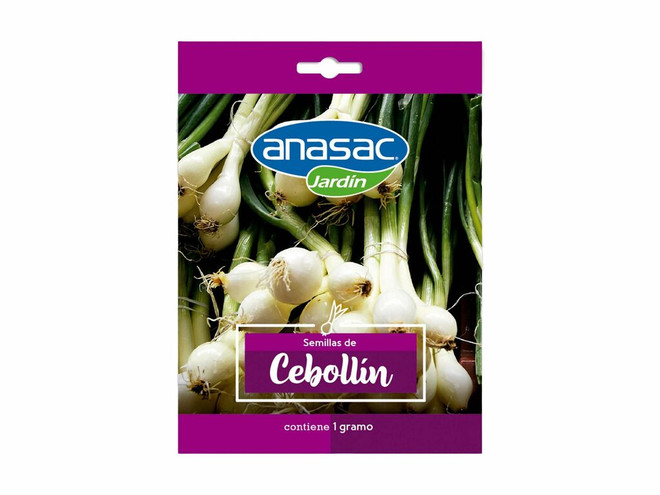 Semilla Anasac Jardin Cebollin x 1 Gramo