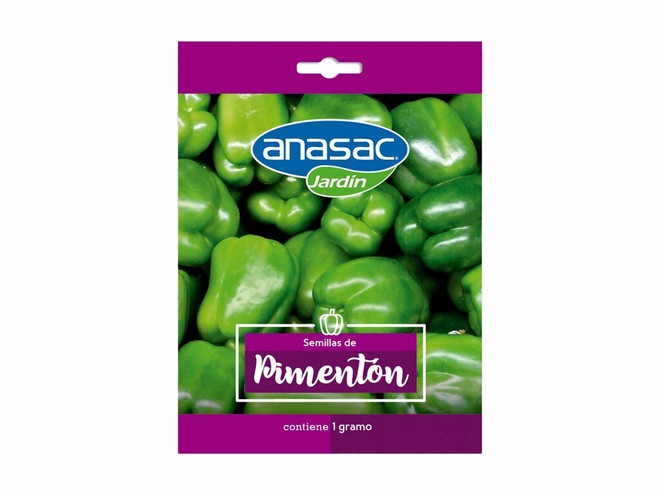 Semilla Anasac Jardin Pimenton x 1 Gramo