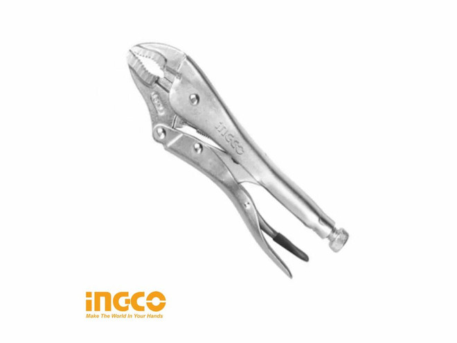 Alicate Caiman Curvo Ingco 250 Mm 10"