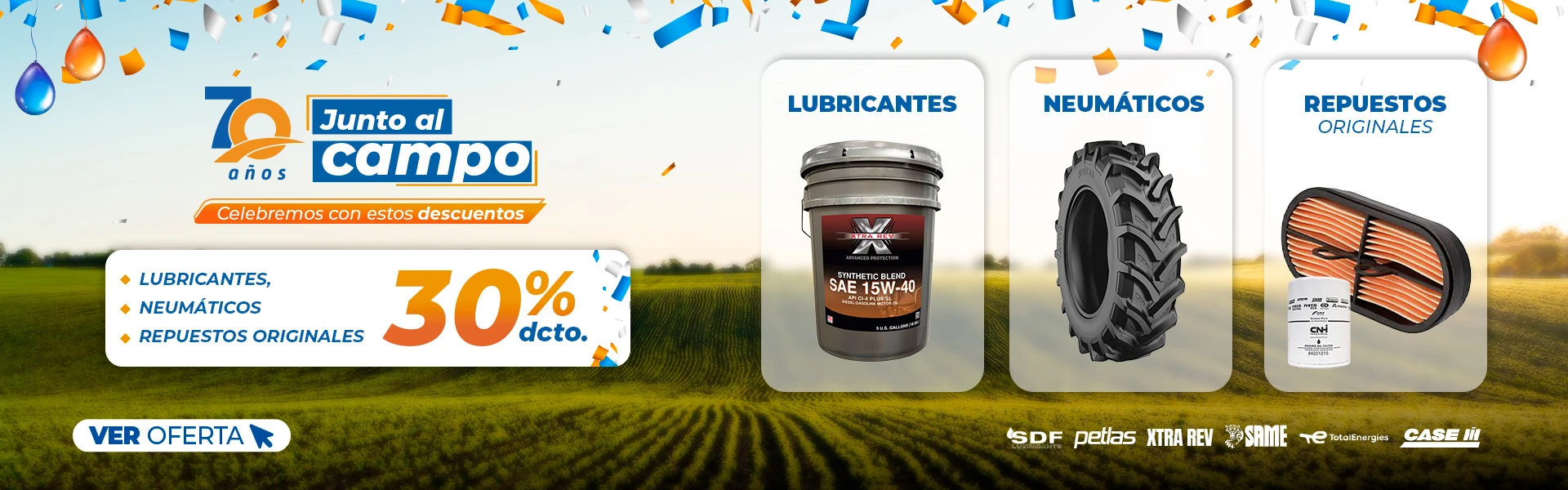 Todo para tu tractor - 30% dcto